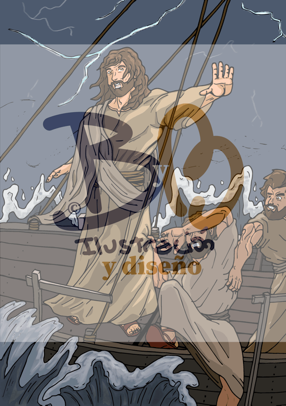 Jesus y la tormenta-1