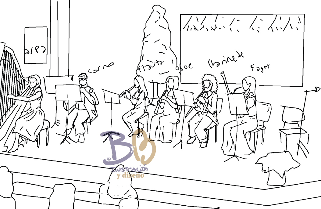Boceto - Escena Instrumentos ByB