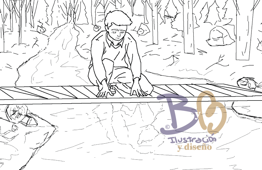 Boceto - Niño Reflejo ByB